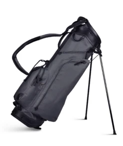 Sun Mountain Golf Canvas & Leather Carry Stand Bag -Cheap Golf Shop 190735CanvasLeatherStandSlate Black