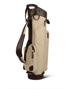 Sun Mountain Golf Canvas & Leather Cart Bag -Cheap Golf Shop 190738CanvasLeatherCartNatural Brown