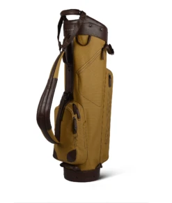 Sun Mountain Golf Canvas & Leather Cart Bag -Cheap Golf Shop 190740CanvasLeatherCartClay Brown