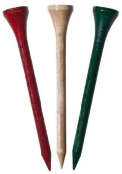 ProActive Premium Sports Hardwood Golf Tees 2.75" 250 Count -Cheap Golf Shop 2.75 Mixed Colors 250