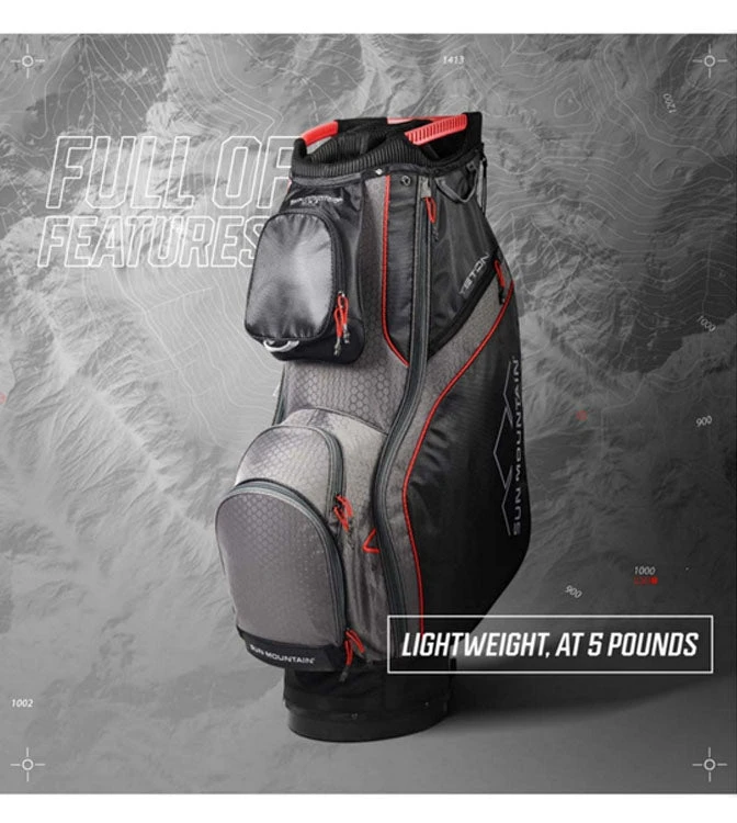 Sun Mountain Golf 2021 Teton Cart Bag 2 Sun Mountain Golf 2021 Teton Cart Bag - Image 2