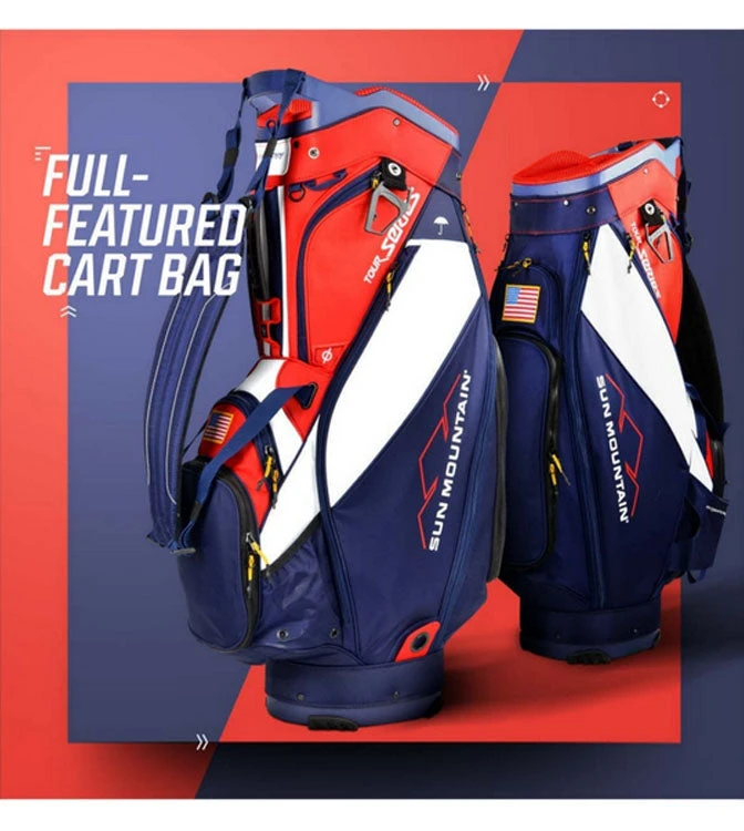 Sun Mountain Golf 2021 Tour Series Staff Cart Bag 2 Sun Mountain Golf 2021 Tour Series Staff Cart Bag - Image 2
