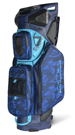 Sun Mountain 2023 Boom Bag Golf Cart Bag With Speakers -Cheap Golf Shop 2023 BoomCart 230394 navy navy camo ocean