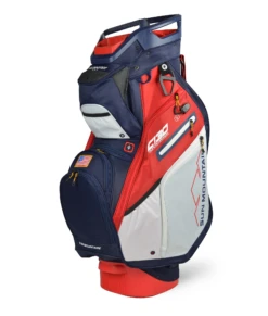 Sun Mountain Golf 2021 C-130 Supercharged Cart Bag -Cheap Golf Shop 210332C130SuperchargedNavy White Red