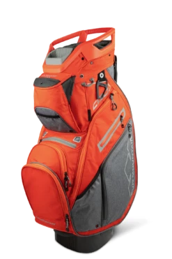 Sun Mountain C-130 14-Way Divided Golf Cart Bag -Cheap Golf Shop 220308 C130 Carbon Inferno