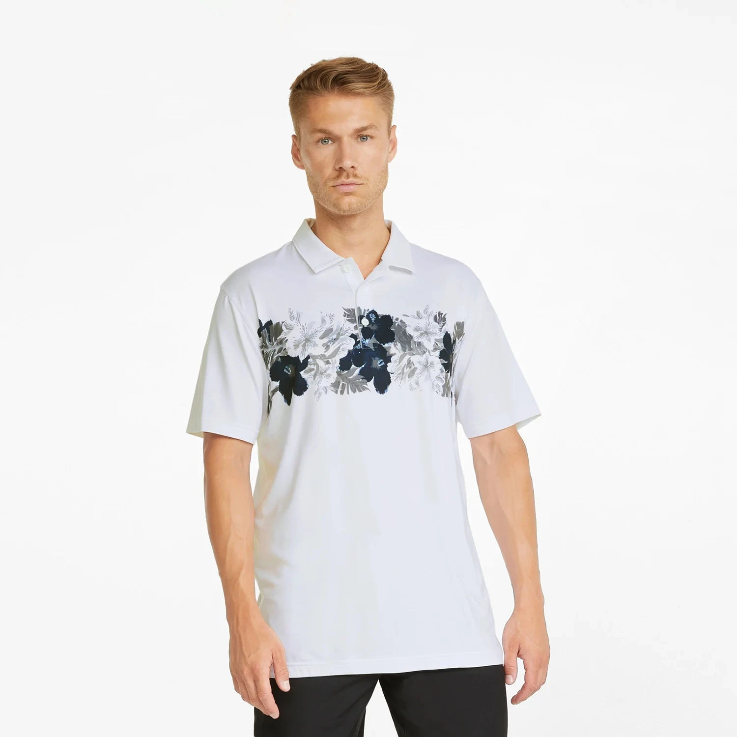 Puma Men's Cloudspun Abaco Golf Polo 3 Puma Men's Cloudspun Abaco Golf Polo - Image 3
