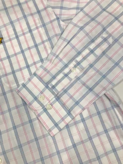 Callaway Jack Nicklaus Black Label By Perry Ellis Plaid Button Down Shirts -Cheap Golf Shop 3ColorsMediumPlaidLS BrightWhite2 scaled
