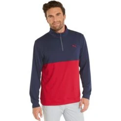 Puma Men's Gamer ColorBlock 1/4 Zip Golf Jacket -Cheap Golf Shop 3 8deab46f ab1c 4390 8f8d 04f9685dbc94