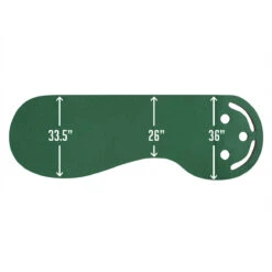 Intech Golf 3 Hole Portable Golf Putting Mat -Cheap Golf Shop 3 Hole Portable Putting Mat 4