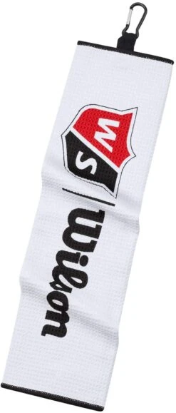 Wilson Staff Tri-Fold Waffle Golf Towel - White - 16" X 21" -Cheap Golf Shop 61cYjCGJd2L. AC SL1500