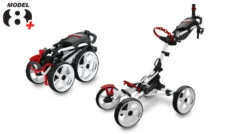 Clicgear Golf 4-Wheel Push Cart Model 8.0+ -Cheap Golf Shop 8.0 Side by Side