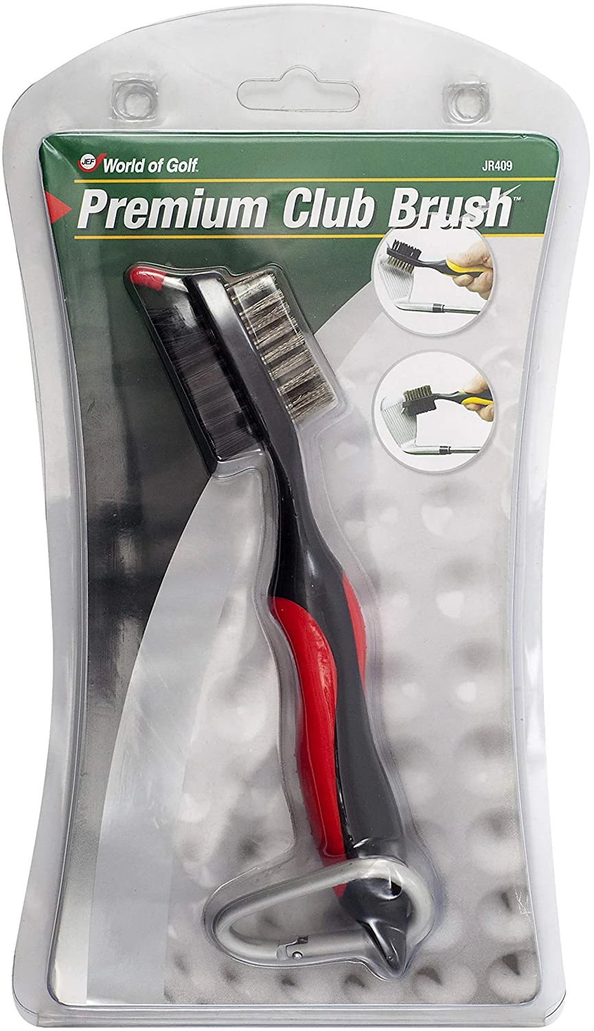 Premium Club Brush With Groove Cleaning Point 1 Premium Club Brush With Groove Cleaning Point