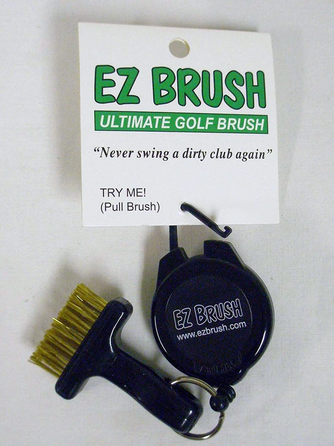 EZ Brush - The Original Retractable Golf Brush 1 EZ Brush - The Original Retractable Golf Brush