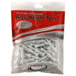 ProActive Sports Premium Hardwood Accu-Height Golf Tees -Cheap Golf Shop Accu Height Tees 2.125 a