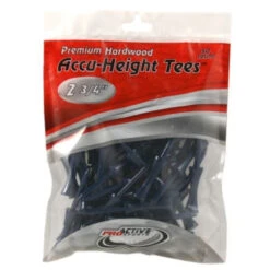ProActive Sports Premium Hardwood Accu-Height Golf Tees -Cheap Golf Shop Accu Height Tees 2.75 a