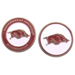 NCAA Double Sided Collegiate Golf Ball Marker Coins 23 NCAA Double Sided Collegiate Golf Ball Marker Coins -Cheap Golf Shop Arkansas 1