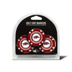 Team Golf NCAA Magnetic Poker Chip Ball Markers 16 Team Golf NCAA Magnetic Poker Chip Ball Markers -Cheap Golf Shop Arkansas 3 Pack