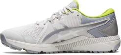 Asics Men's Gel-Course Glide Spikeless Golf Shoes -Cheap Golf Shop AsicsGelCourseGlide GlacierGreyNeonLime 1