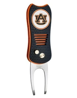 Team Golf Retractable Switchblade Switchfix Divot Tool Ball Marker - NCAA 23 Team Golf Retractable Switchblade Switchfix Divot Tool Ball Marker - NCAA -Cheap Golf Shop Auburn Tigers Switchfix 44448 105