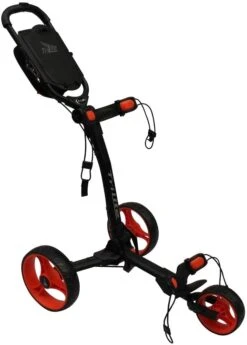 Axglo Golf TriLite 3 Wheel Push Cart -Cheap Golf Shop AxgloTriLiteBlackRed