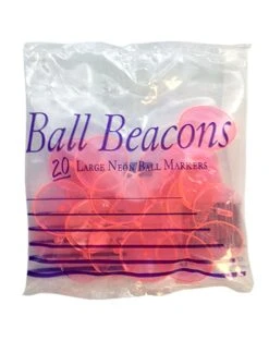 Beacons Large Neon Golf Ball Markers -Cheap Golf Shop Ball Beacons Pink