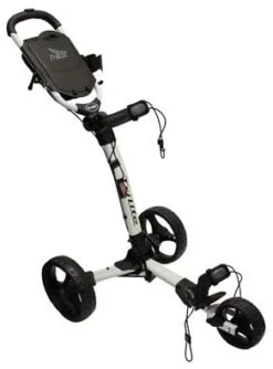 Axglo Golf TriLite 3 Wheel Push Cart -Cheap Golf Shop BlackWhite