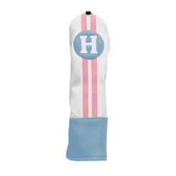 Sahara Retro Vintage Hybrid Headcovers -Cheap Golf Shop Blue White Pink Hybrid