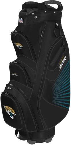 NFL The Bucket II Team Effort Cart Bag -Cheap Golf Shop Bucket II Cart Bag Jacksonville Jaguars