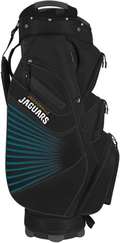 NFL The Bucket II Team Effort Cart Bag -Cheap Golf Shop Bucket II Cart Bag Jacksonville Jaguars 2
