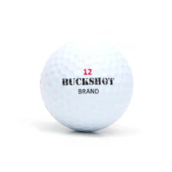 BUCKSHOT BRAND GOLF BALLS - 12 Golf Balls In Package -Cheap Golf Shop Buckshot Camo Golf Golf Balls 3