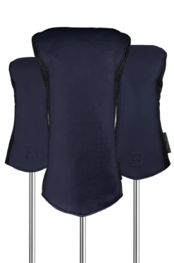 Sun Mountain Golf Canvas & Leather Head Covers -Cheap Golf Shop CanvasLeatherHeadcoverNavy Black