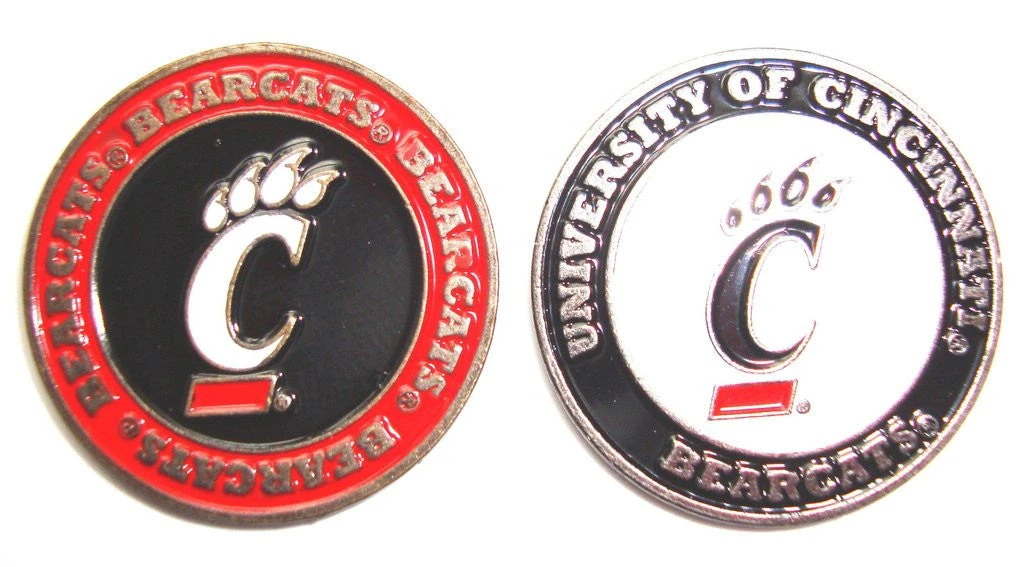 NCAA Double Sided Collegiate Golf Ball Marker Coins 10 NCAA Double Sided Collegiate Golf Ball Marker Coins - Image 10
