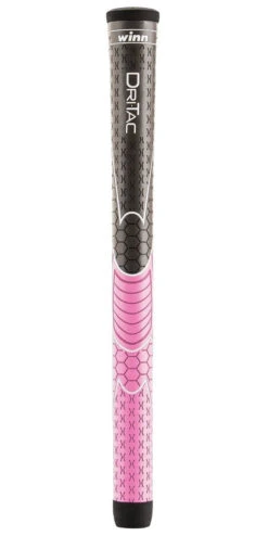 Winn Dri-Tac Performance Soft Golf Grip - Undersize 8 Winn Dri-Tac Performance Soft Golf Grip - Undersize -Cheap Golf Shop DriTac Pink Single