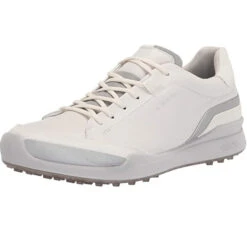 Ecco BIOM Hybrid Spikeless Golf Shoes -Cheap Golf Shop EccoHybridBiomLaced White0