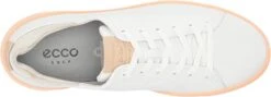 ECCO Ladies Golf Tray Golf Shoes -Cheap Golf Shop EccoLadiesTray WhitePeach4