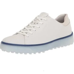 Ecco Men's Tray Golf Shoes -Cheap Golf Shop EccoTray WhiteBlueDepths0