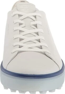 Ecco Men's Tray Golf Shoes -Cheap Golf Shop EccoTray WhiteBlueDepths1