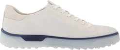 Ecco Men's Tray Golf Shoes -Cheap Golf Shop EccoTray WhiteBlueDepths5