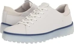 Ecco Men's Tray Golf Shoes -Cheap Golf Shop EccoTray WhiteBlueDepths6