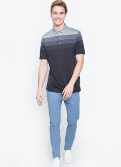 Callaway Jack Nicklaus Black Label By Perry Ellis Engineered Jacquard Polo Shirts -Cheap Golf Shop EngineeredJacquardPolo Caviar4