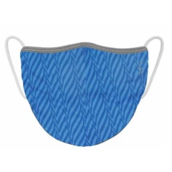 Sunday Afternoons UVShield Cool SPF 50+ Face Mask -Cheap Golf Shop FaceMask TonalElectricBlueStripe