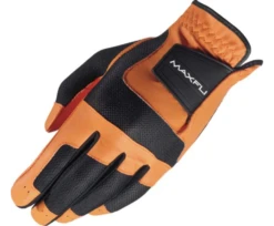 Maxfli Universal Fit Color Golf Gloves -Cheap Golf Shop Fit Glove Orange 1