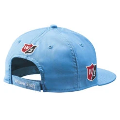 Wilson Staff Golf Flat Brim Tour Caps - Assorted Colors -Cheap Golf Shop Flat Brim Blue 2