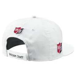 Wilson Staff Golf Flat Brim Tour Caps - Assorted Colors -Cheap Golf Shop Flat Brim White 2