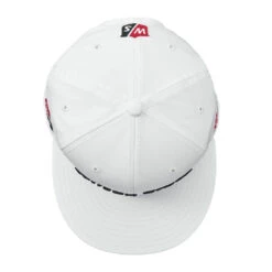 Wilson Staff Golf Flat Brim Tour Caps - Assorted Colors -Cheap Golf Shop Flat Brim White 3