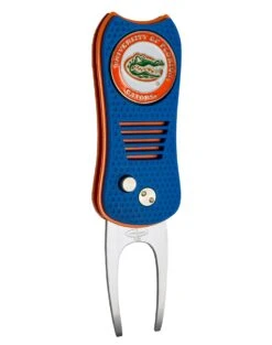 Team Golf Retractable Switchblade Switchfix Divot Tool Ball Marker - NCAA 24 Team Golf Retractable Switchblade Switchfix Divot Tool Ball Marker - NCAA -Cheap Golf Shop Florida Gators Switchfix 44448 113