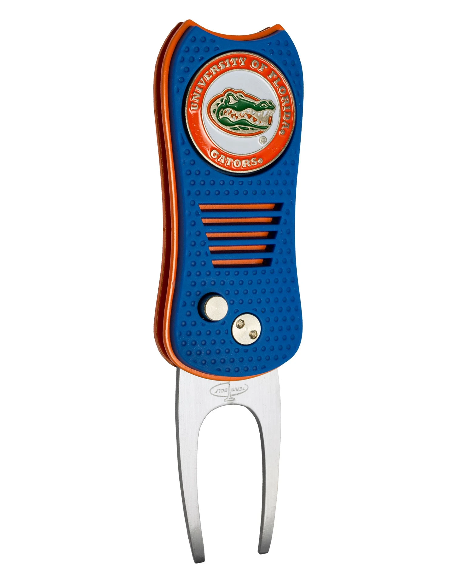 Team Golf Retractable Switchblade Switchfix Divot Tool Ball Marker - NCAA 5 Team Golf Retractable Switchblade Switchfix Divot Tool Ball Marker - NCAA - Image 5