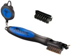 Frogger Golf BrushPro Retractable Golf Club Brush With Groove Cleaner 12 Frogger Golf BrushPro Retractable Golf Club Brush With Groove Cleaner -Cheap Golf Shop Frogger Original Club Brush Blue