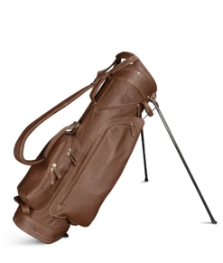 Sun Mountain Golf Leather Carry Stand Bag 9 Sun Mountain Golf Leather Carry Stand Bag -Cheap Golf Shop G823250LeatherStandBrown Khaki