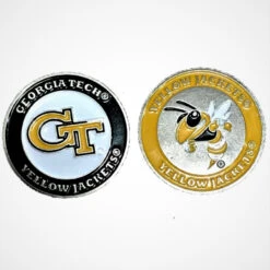 NCAA Double Sided Collegiate Golf Ball Marker Coins 36 NCAA Double Sided Collegiate Golf Ball Marker Coins -Cheap Golf Shop GeorgiaTech